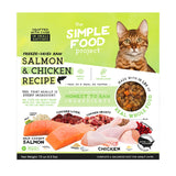 The Simple Food Project Synthetic-Free Freeze Dried Cat Food - Salmon & Chicken Recipe