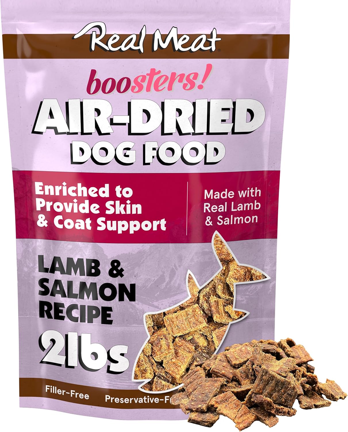 The Real Meat Company Lamb with Salmon Dehydrated Dog Food, 2lb
