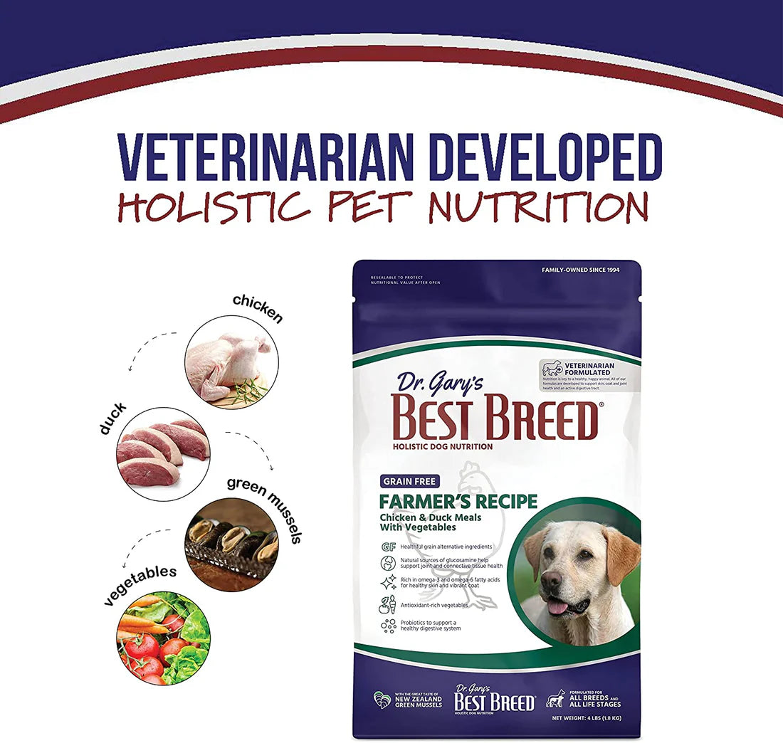 Dr Gary's Best Breed Grain Free Farmer's Recipe Dry Dog Food