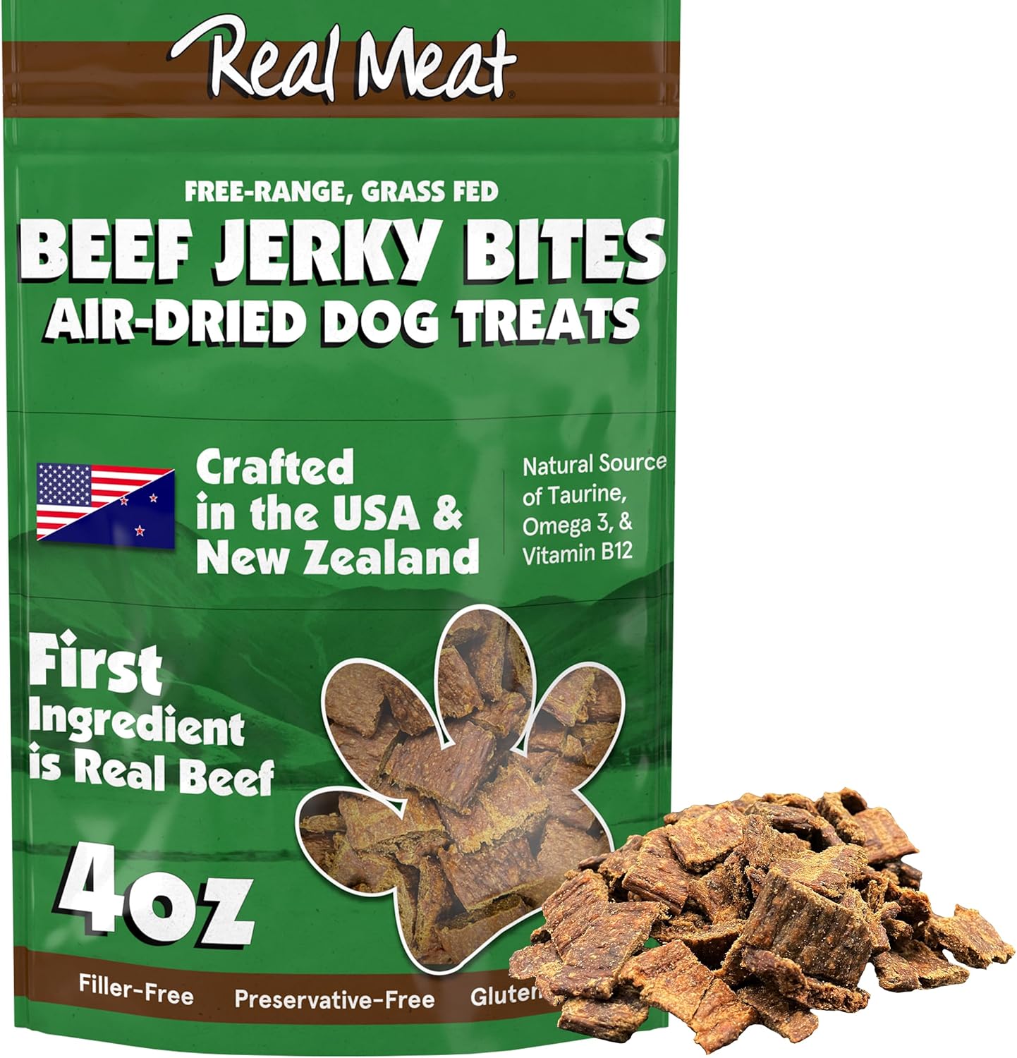 The Real Meat Company Beef Jerky Dog Treats