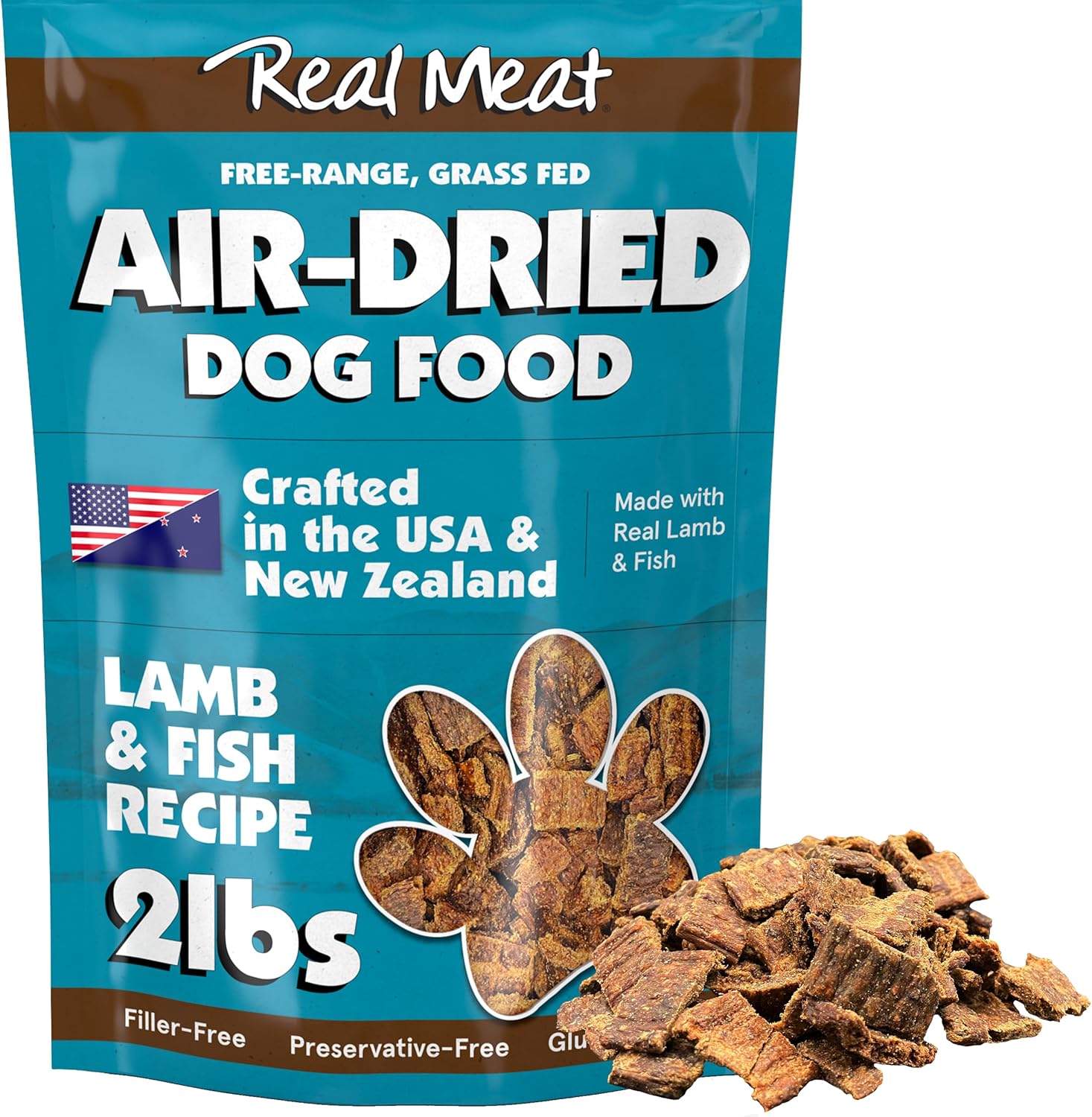 The Real Meat Company Air-Dried Dog Food, Lamb & Fish