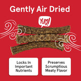 The Real Meat Company Duck Neckers Jerky Dog Treats, 6oz
