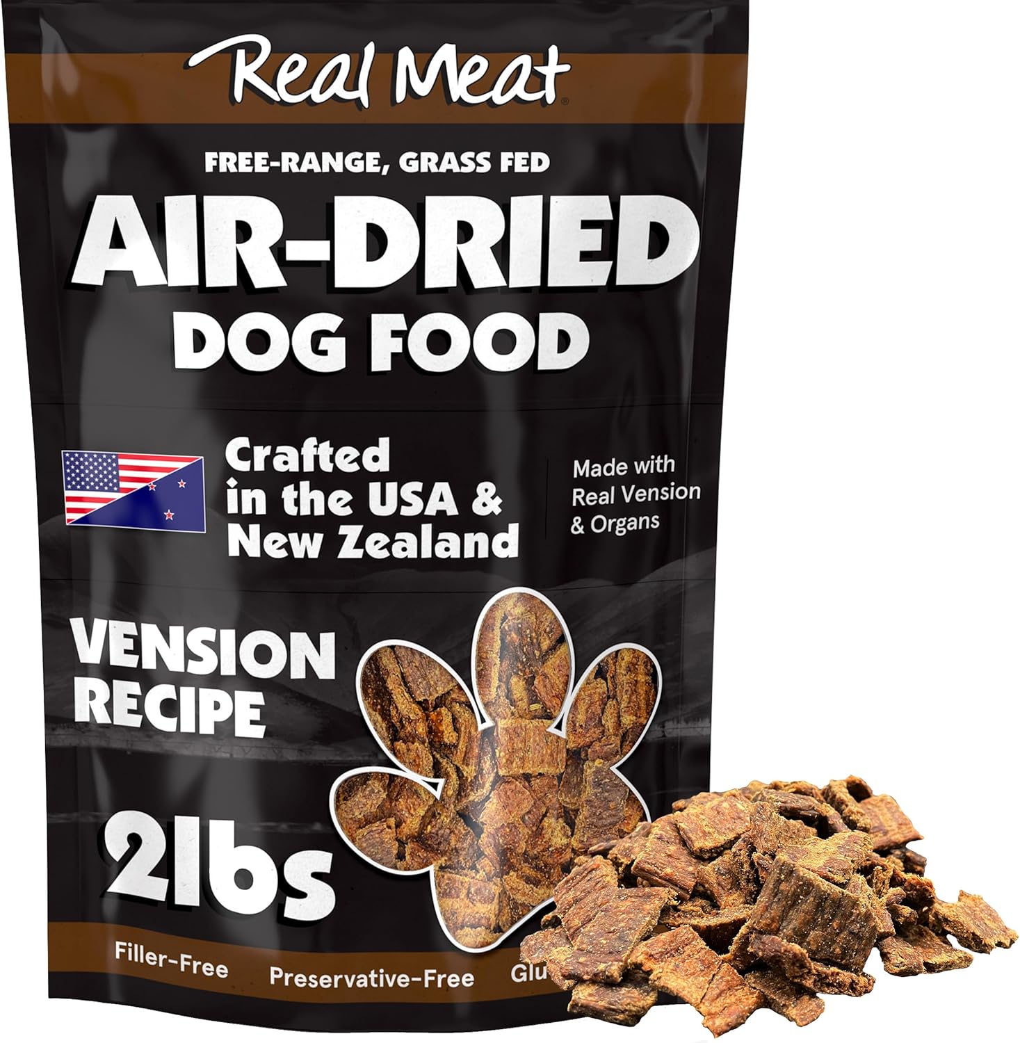 The Real Meat Company Air-Dried Dog Food, Venison