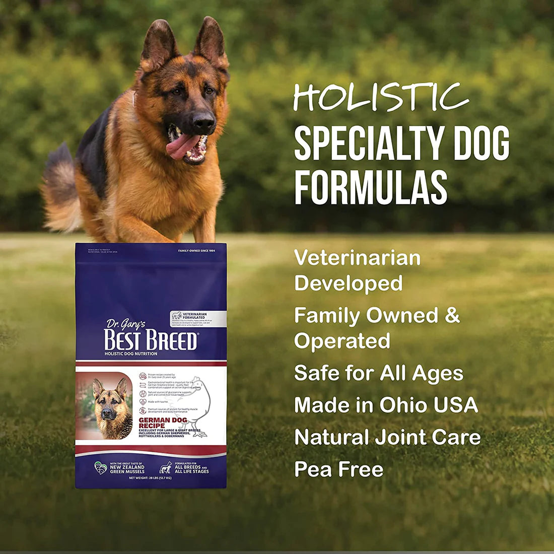 Dr Gary's Best Breed German Dog Recipe Dry Dog Food