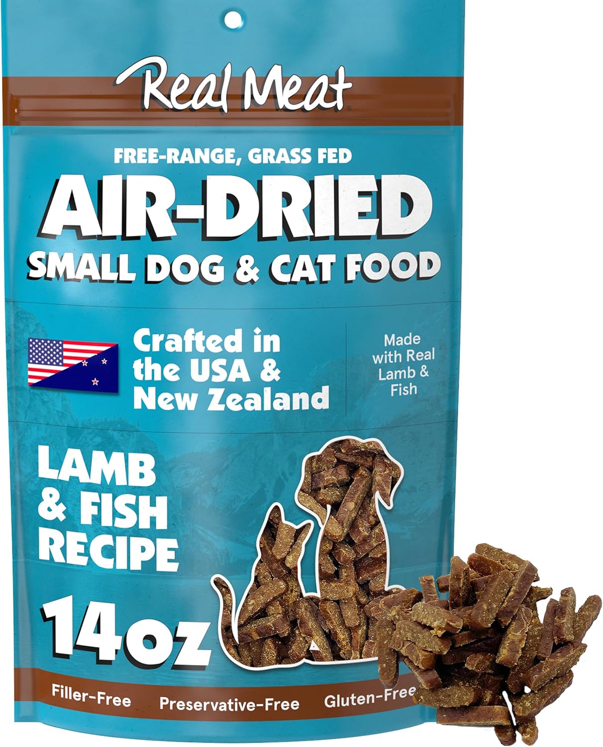 The Real Meat Company Air-Dried Cat Food, Lamb & Fish