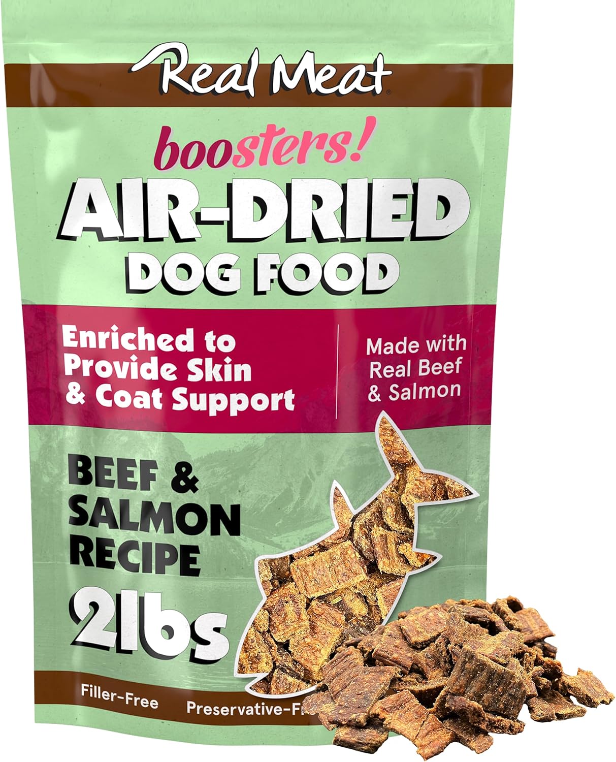 The Real Meat Company Beef with Salmon Dehydrated Dog Food, 2lb