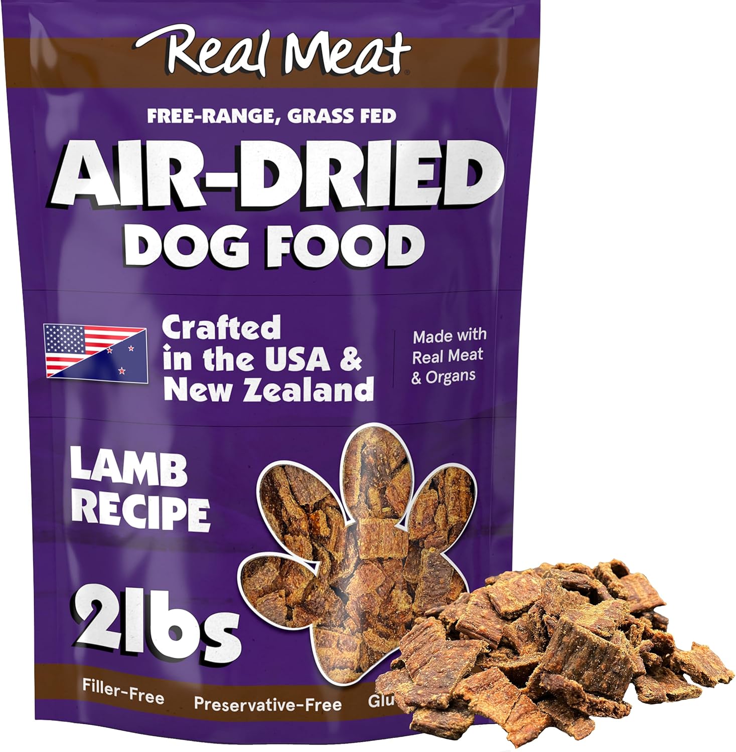 The Real Meat Company Air-Dried Dog Food, Lamb