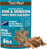 The Real Meat Company Fish & Venison Jerky Dog Treats