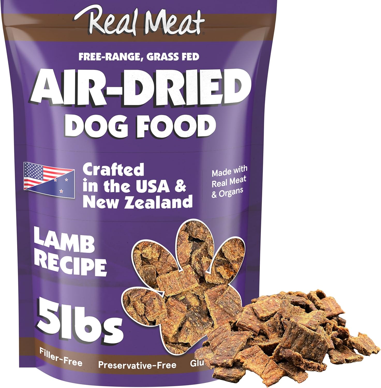 The Real Meat Company Air-Dried Dog Food, Lamb