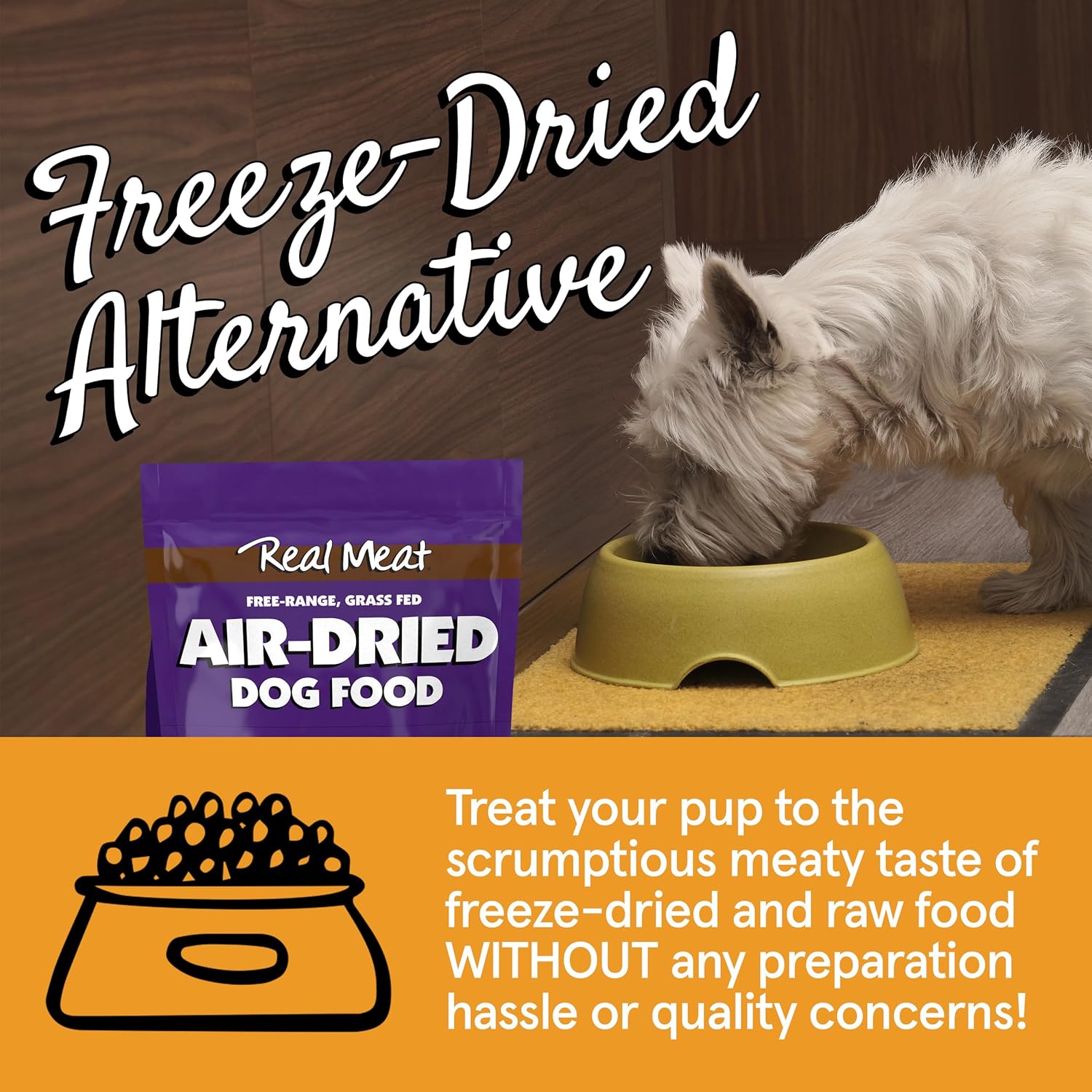 The Real Meat Company Air-Dried Dog Food, Lamb