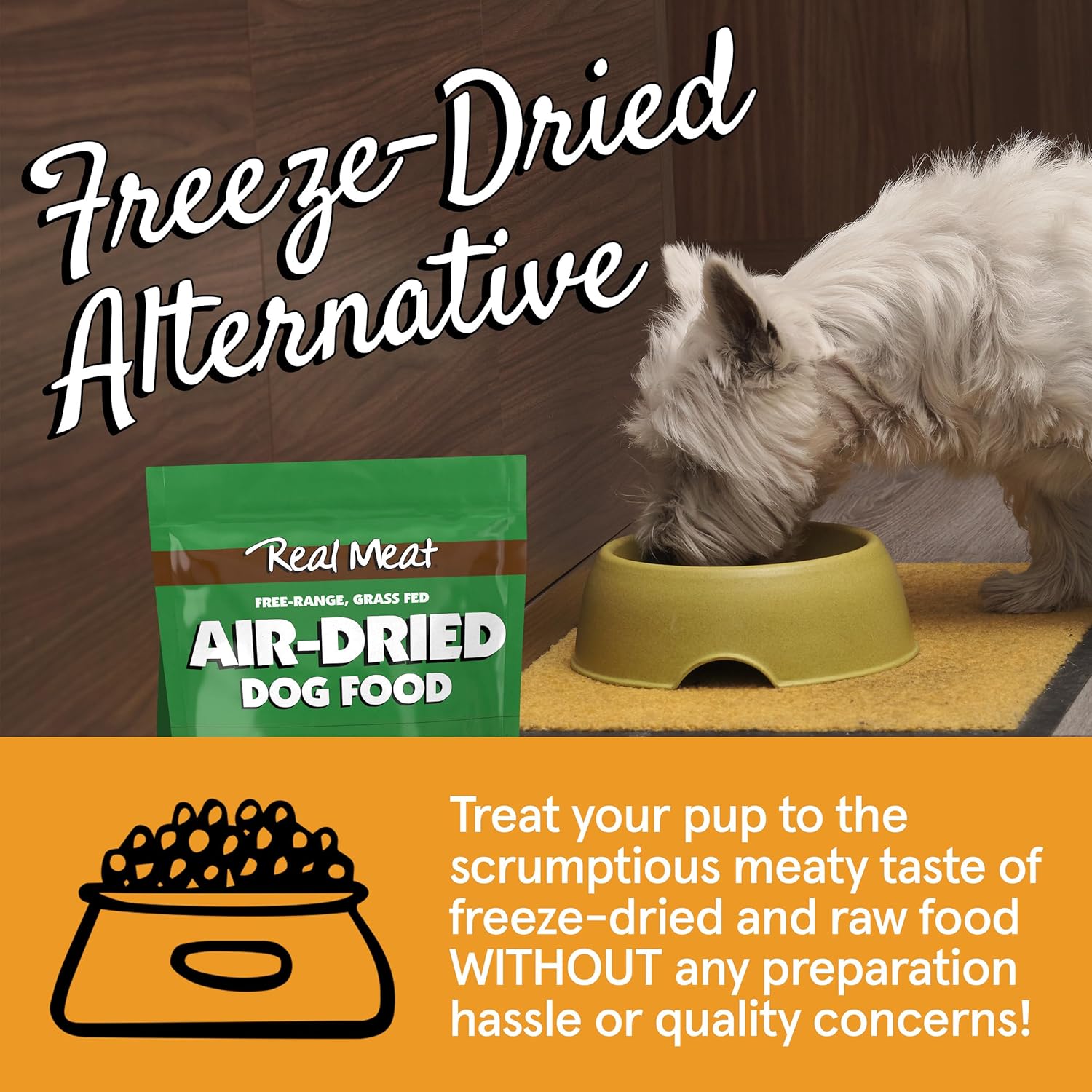 The Real Meat Company Air-Dried Dog Food, Beef