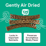 The Real Meat Company Turkey Neckers Jerky Dog Treats, 6oz