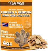 The Real Meat Company Chicken & Venison Jerky Dog Treats