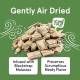 The Real Meat Company Air Dried Beef Jerky Tiny Trainers Dog Treats, 5oz