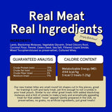 The Real Meat Company Air Dried Lamb Jerky Tiny Trainers Dog Treats, 5oz