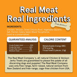 The Real Meat Company Chicken & Venison Jerky Dog Treats