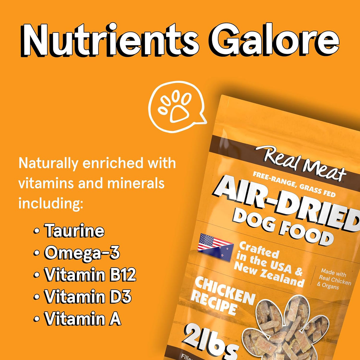 The Real Meat Company Air-Dried Dog Food, Chicken