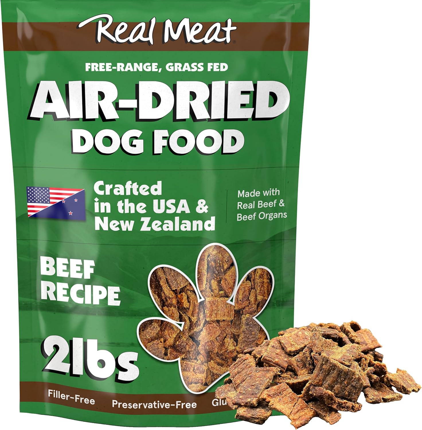 The Real Meat Company Air-Dried Dog Food, Beef