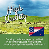 The Real Meat Company Beef Long Jerky Stix Dog Treats, 8oz