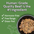 The Real Meat Company Air-Dried Dog Food, Beef