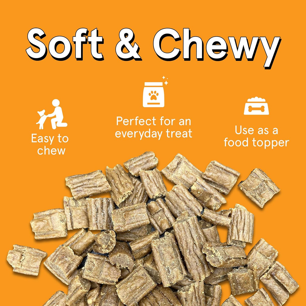 The Real Meat Company Air Dried Chicken Jerky Tiny Trainers Dog Treats, 5oz