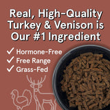 The Real Meat Company Air-Dried Cat Food, Turkey & Venison