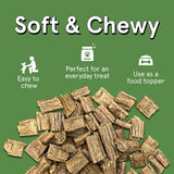 The Real Meat Company Air Dried Beef Jerky Tiny Trainers Dog Treats, 5oz