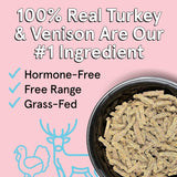 The Real Meat Company Turkey & Venison with Mussels Dehydrated Dog Food, 2lb