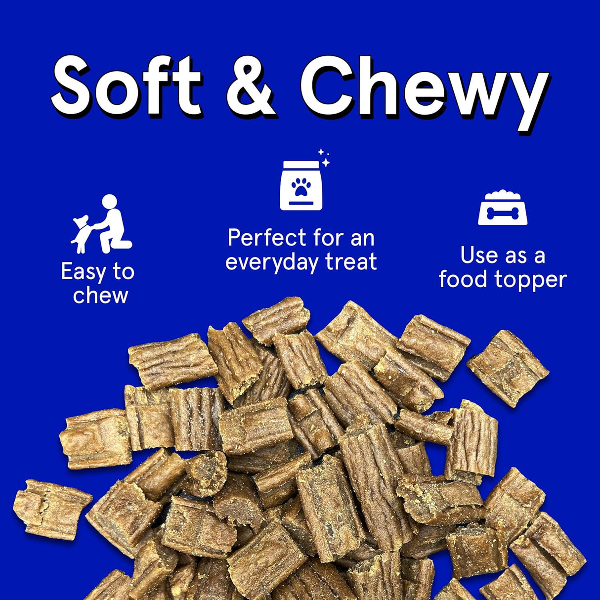 The Real Meat Company Air Dried Lamb Jerky Tiny Trainers Dog Treats, 5oz