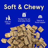The Real Meat Company Air Dried Lamb Jerky Tiny Trainers Dog Treats, 5oz