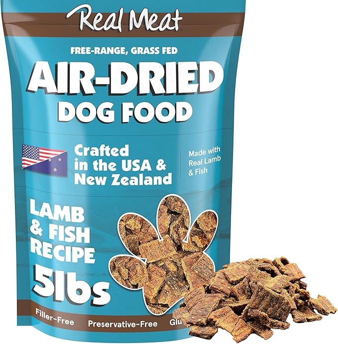The Real Meat Company Air-Dried Dog Food, Lamb & Fish