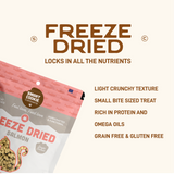 Smart Cookie Barkery Freeze Dried Salmon Bites Cat Treats, 1oz