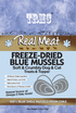 The Real Meat Company Freeze Dried Blue Mussels Dog Treats, 2.5oz