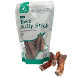 BarkNBig USA Odor Free Thick Beef Bully Stick Dog Treat, 6in
