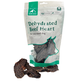 BarkNBig USA Natural Dehydrated Beef Heart Jerky Filets Dog Treats, 3.5 oz bag
