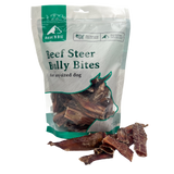 BarkNBig USA Beef Steer Pieces Dog Treat, 1-3" 1lb Bag