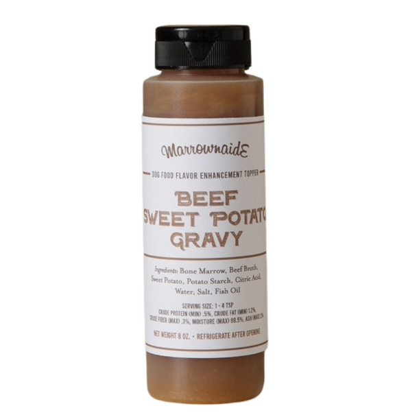 Marrownaide Beef Marrow with Beef Broth & Sweet Potato Food Topper For Dogs, 8oz