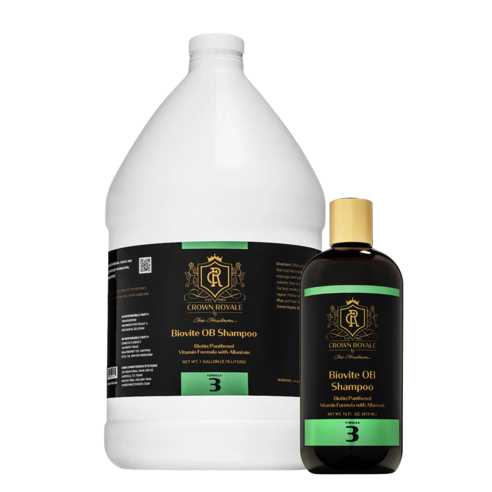 Crown Royale Biovite OB Formula Shampoo Concentrate For Dogs, Formula 3