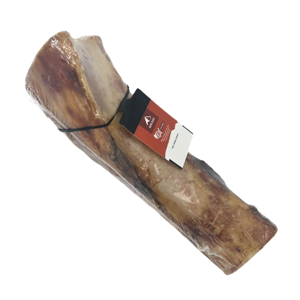 BarkNBig USA Bison Marrow Bone Dog Treat, 5-7"