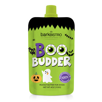 Bark Bistro Buddy Butter Peanut Butter Treat for Dogs, Boo Buddy