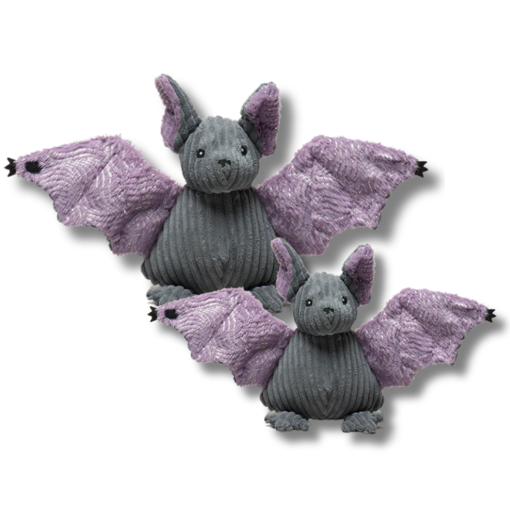 HuggleHounds Halloween 2024 Boris Bat Plush Dog Toy