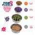 Palz&Co Paw Puzzle Slow Feeder Dog Bowls Insert, Gray Universal