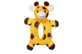 Growl Bruizers Balistic Dog Toy, Yellow Giraffe