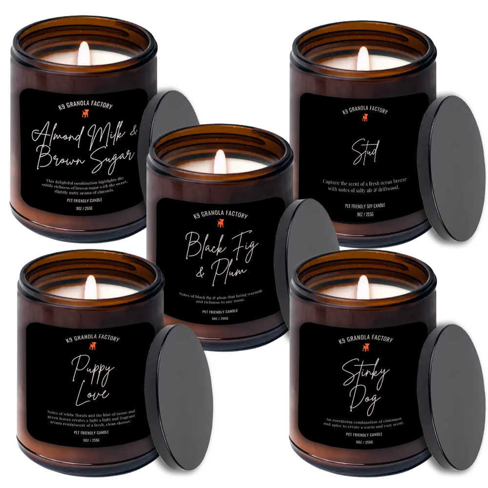 K9 Granola Factory Pet Friendly SOY Odor Eliminator Candles, 9oz