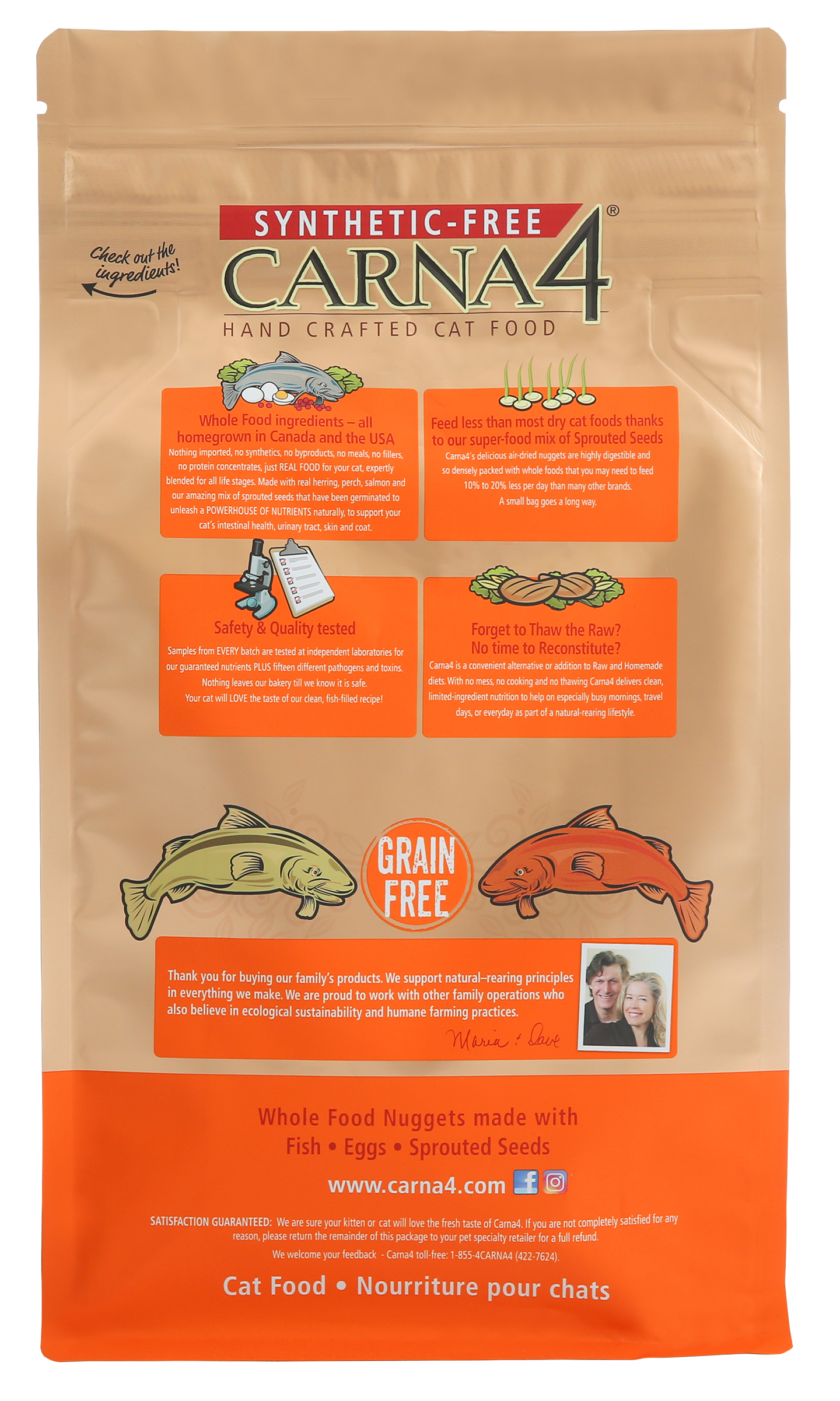 Carna4 All Life Stages Fish Formula Dry Cat Food