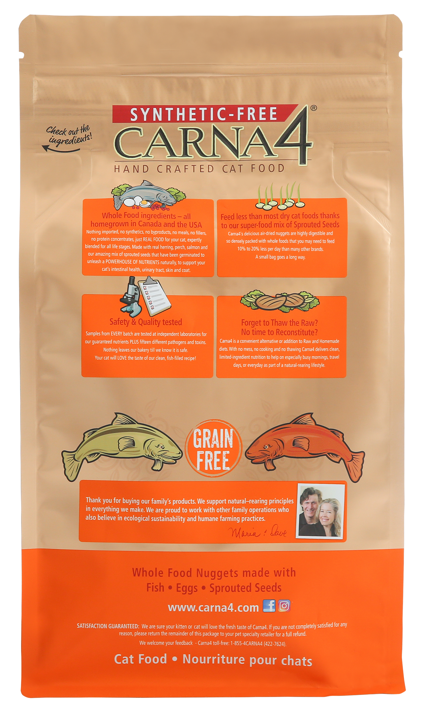 Carna4 fish top