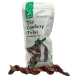 BarkNBig USA The CowBoy Twist Dog Treat, 9-10"