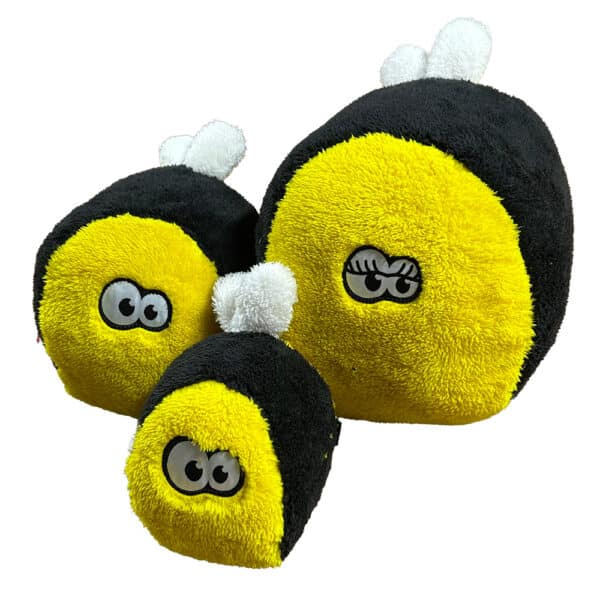 Cycle Dog Duraplush Toys - FuzzBall Bumble Bee