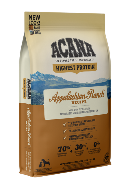 Acana Regionals Appalachian Ranch Dry Dog Food