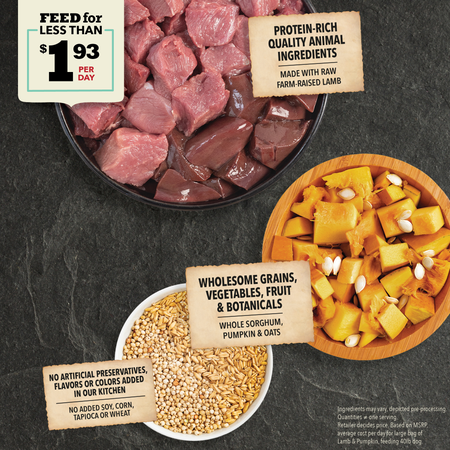 Acana Singles Lamb & Pumpkin Recipe with Wholesome Grains Dry Dog Food